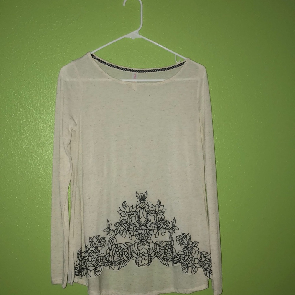 long sleeve blouse